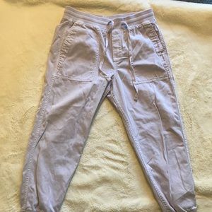 GAP lilac joggers